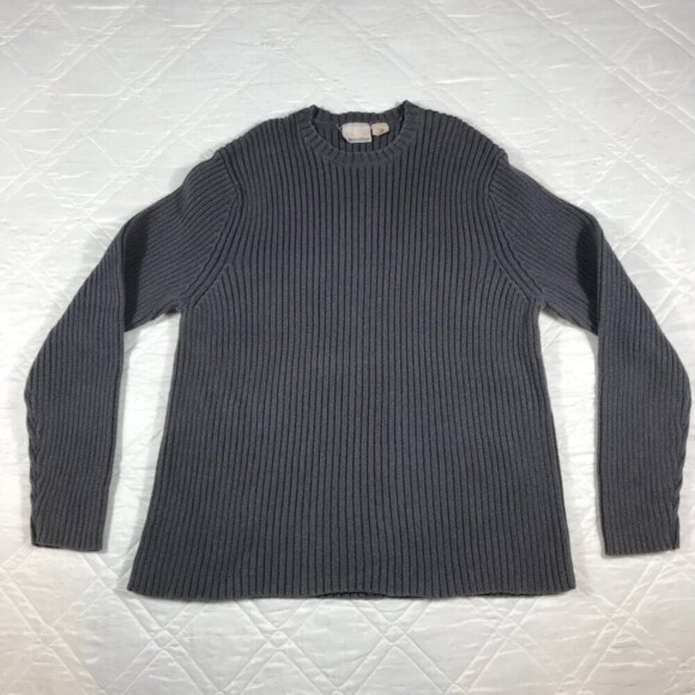 Vintage Womens NORTHEAST Outfitters gray heavy‎ weight sweater 2XL